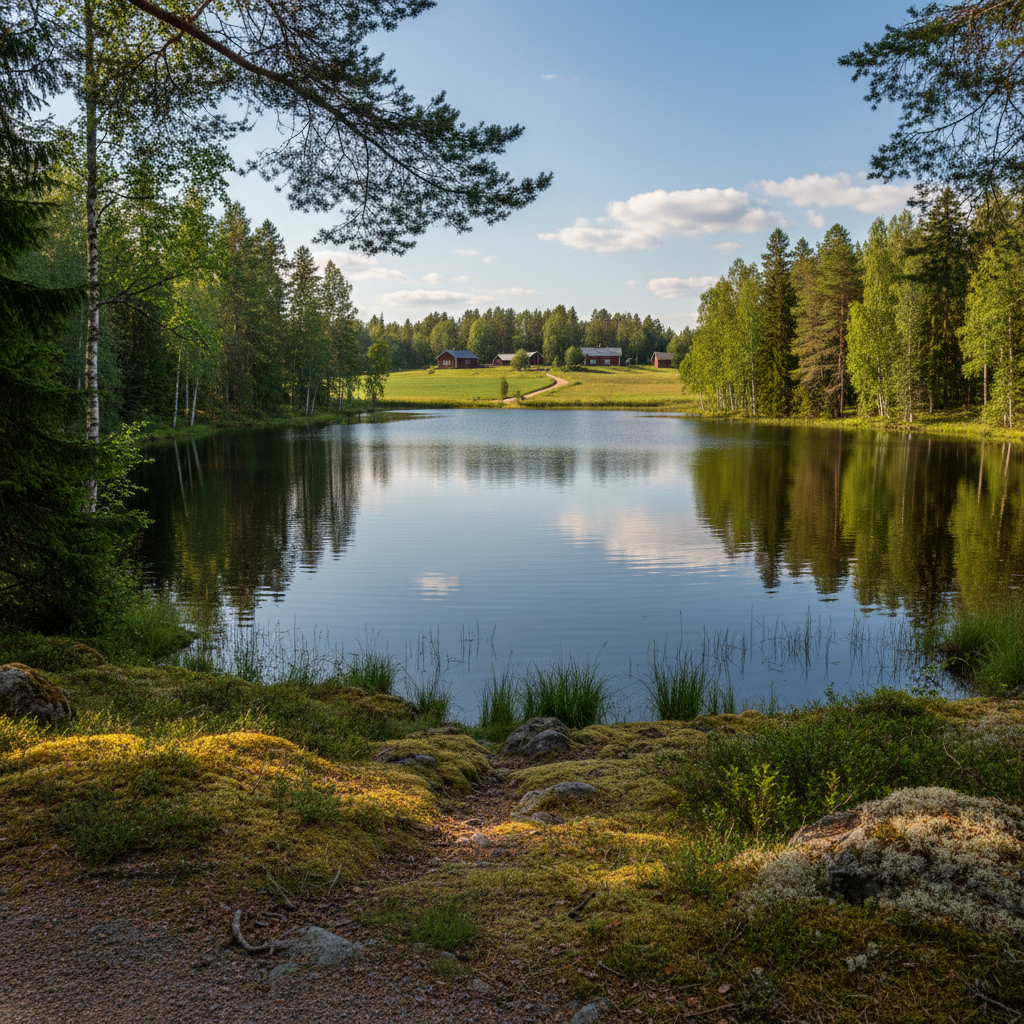 Nuuksion metsänpohja – sammal, jäkälä ja kivet